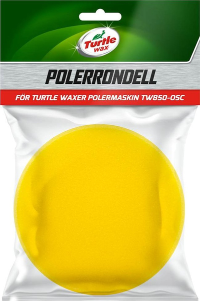 Disk lustruese Turtle Wax, 130mm, 25mm, e verdhë