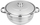 Tenxhere me kapak Floria ZLN7246, 4.5L, inox, ngjyrë argjendi
