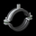 Kapëse tubi Niczuk Thale UPGD 2 1/2", për tuba 72–78 mm, e zezë