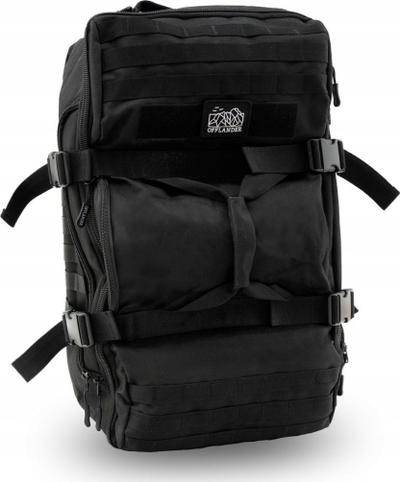 Çantë shpine Offlander 3in1 Offroad, 40L, najlon, e zezë
