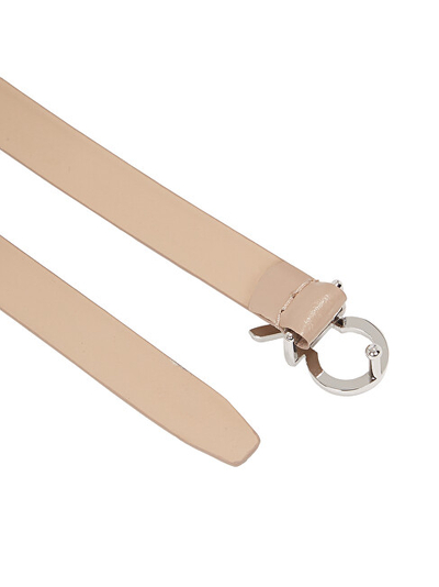 Rrip lëkure për femra Calvin Klein, bezhë