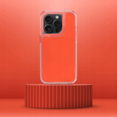 Maskë Matrix për iPhone 12 / 12 Pro, TPU, kundër goditjeve, portokalli