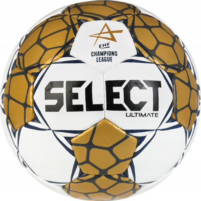Top hendbolli Select Ultimate Official EHF Champions League T26-13194, madhësi e rritur, lëkurë sintetike, shumëngjyrësh