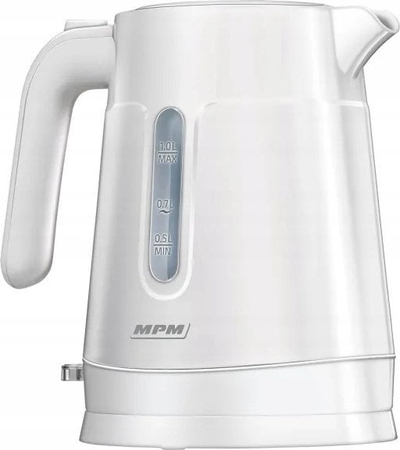 Çajnik elektrik MPM MCZ-119, 2200W, pa kabllo, i bardhë