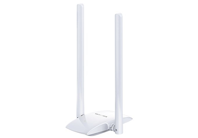 Përshtatës WiFi Mercusys MW300UH, USB, 300 Mbps, 2×2 MIMO, i bardhë