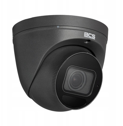Kamerë IP dome BCS P EIP55VSR4 Ai2 G, 5MP, lente motozoom 2.7 13.5mm, e bardhë