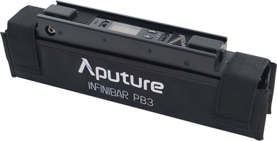 Grid drite Aputure INFINIBAR PB3, me huall mjalti, tekstil, i zi