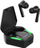 Kufje gaming STREETZ TWS-115 in-ear, Bluetooth 5.0, me kuti karikimi, të zeza