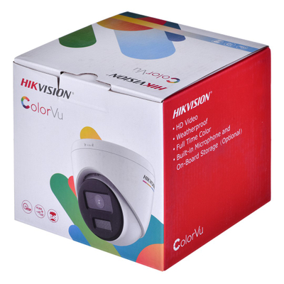 Kamerë sigurie Hikvision DS-2CD1347G0-L, 4 MP, 2560 x 1440, me detektim të lëvizjes, e bardhë