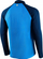 Bluzë termoaktive për burra Athletic LS14080, pa qepje, me zinxhir, blu jeans