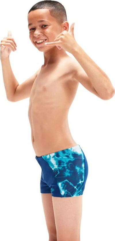 Rroba banje çunash Speedo Boys Panel Aquashorts, 13-14 vjeç, blu