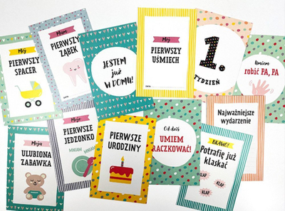 Paketë dhuratë për bebe Hello Little One, set kujtimesh, për vitin e parë