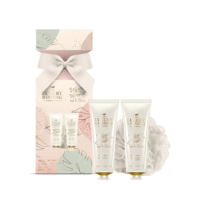 Set kujdesi ndaj lëkurës Grace Cole Vanilla, 2 x 100 ml