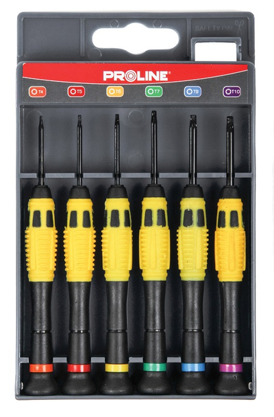 Kaçavida për ortarë Pro-Line Torx, 6 copë