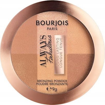 Компактен бронзен прав Bourjois Always Fabulous, 9g, природна нијанса