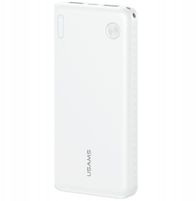 Powerbank USAMS PB83, 10000mAh, 2xUSB USB C, i bardhë