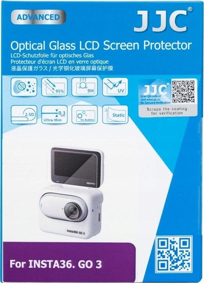 Mbrojtës xhami JJC GSP G03, xham optik, kundra gërvishtjeve, transparent