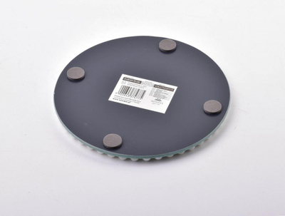 Strehë dekorative Affek Design MARGOT PEARL, qelq, 15 cm, e bardhë