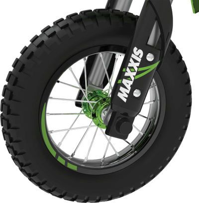 Biçikletë elektrike për kalama Razor SX350 Dirt, 24V, rrota 12", jeshile