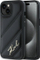 Mbrojtëse telefoni Karl Lagerfeld KLHCP13MPQDSMGK, për iPhone 13 6.1", hardcase lëkurë, e zezë