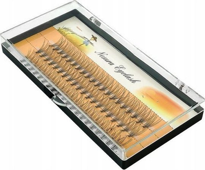 Qerpikë tufa Sunone Premium, 11mm, 60 copë, të zinj