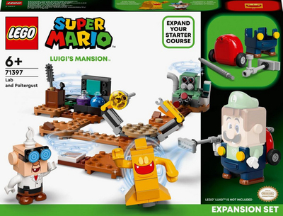 Set lodër LEGO Super Mario ™ 71397 Luigi's mansion - Poltergust, 179 pjesë
