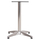 Bazë tavoline Aluminum HM448, 66x66x69 cm, krahë 45x45 cm, krom