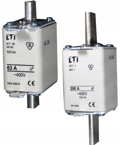 Брза осигурувачка влошка Fast Fuse Link NH2 WT-2C, 125A, 500V