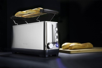 Toaster Catler TS 4014, 2 feta, trup metalik, argjendtë