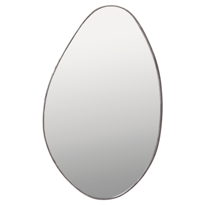 Pasqyrë muri Drop 50x80Hcm (HM4488.02), gri