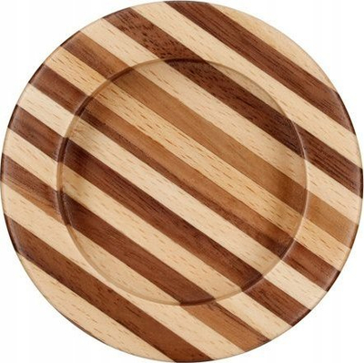 Mbajtëse tamperi Motta Wooden Stand Stripes, prej druri, për të gjitha madhsitë e tamperit, me shumë ngjyra