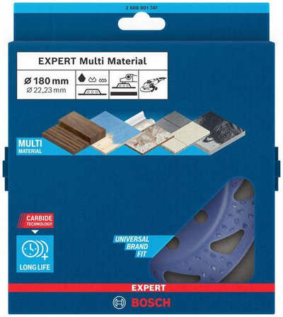 Disk bluarës Bosch Accessories 2608901747, hapje 22.23 mm, gri