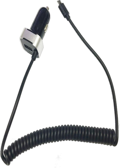 Karikues makine Felixx 2.4A, Micro USB, port shtesë USB, i zi