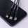 Kabllo karikimi Maxlife ALLin1, USB dhe USB-C në Lightning dhe 2x USB-C, 1 m 66W, e zezë