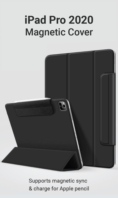 Mbulesë tableti eStuff Magnet Case për iPad Pro 11", folio, me magnet