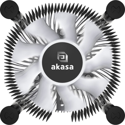 Ftohës CPU Akasa Vegas Chroma ILG, low profile, ventilator 75mm PWM, me drita RGB
