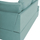 Sofa këndore majtë Jade 250x80-180x73-88Hcm (HM3144.04L), gjelbër