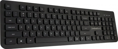 Tastierë Rebeltec Spiro, me kabllo USB, e zezë