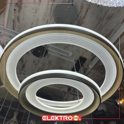 Abazhur LED i varur 2457 GR+GD