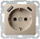 Prizë murale Liregus SOCKET IUK-3-01 E/CH 3, 4A, e bardhë