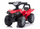 Jeep lodër Kathay Haster 551-G, ride-on quad, tinguj dhe drita, i kuq