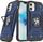 Mbrojtëse telefoni Wozinsky Ring Armor për iPhone 14, me unazë mbajtëse, blu