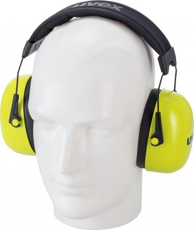 Тапи за уши Увекс K20 Hi Viz 2630021, преклоплива лента за глава, 33 dB, флуоресцентна боја