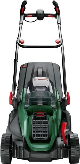 Makineri prerëse bari Bosch Home and Garden UniversalRotak 2x18V, gjerësi prerjeje 37cm, me karikues, jeshile