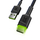 Kabllo USB-C Green Cell Ray, 1.2m, LED, e zezë