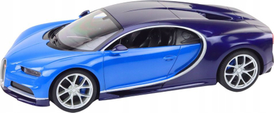 Makina me pult Bugatti Veyron Chiron 1:14, 2.4GHz, deri 8 km/h, blu