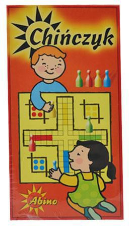 Lojë tavoline Abino Ludo Small, për fëmijë, deri 4 lojtarë, shumëngjyrëshe
