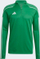 Bluzë stërvitje Adidas Tiro 23 League M IC7879, poliester i riciklum, gjysmë zinxhir, e gjelbër