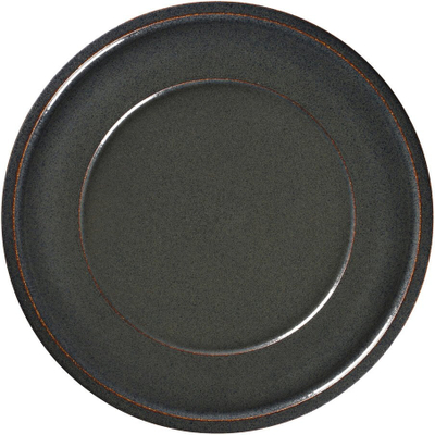 Рамна чинија RAK Порцелан Ease, 28 cm, со раб, боја Caldera