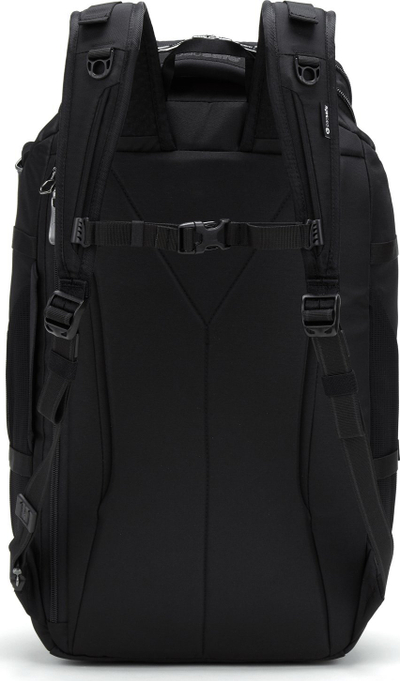 Ранец за патување Pacsafe Venturesafe Exp35, 35L, џеб за лаптоп 16\", црн